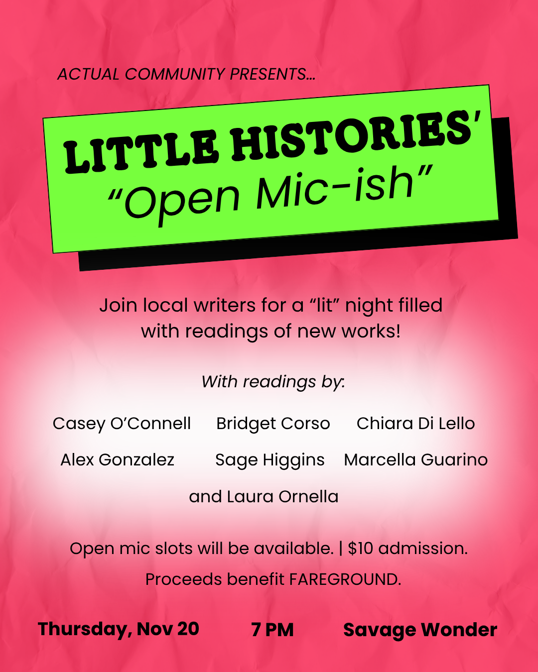 Actual Community Nov 20