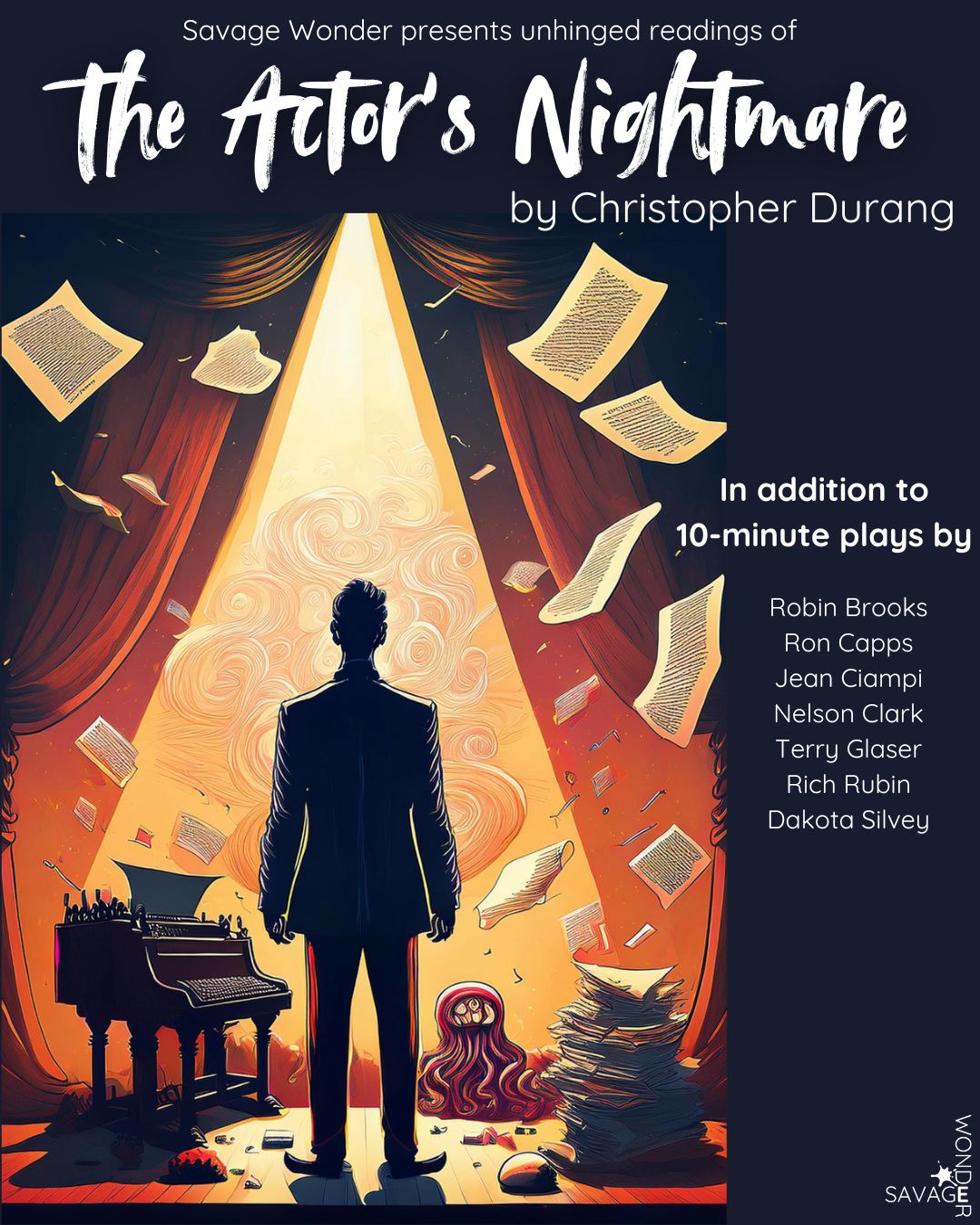 Savage Wonder presentsThe Actors Nightmare